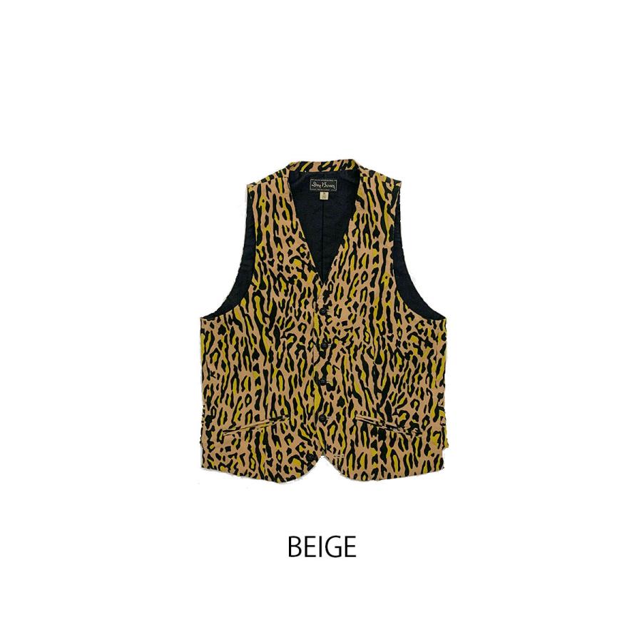 ヒョウ柄コーデュロイジョッキーベスト/ DRY BONES【ドライボーンズ】 | Dry Bones | 01