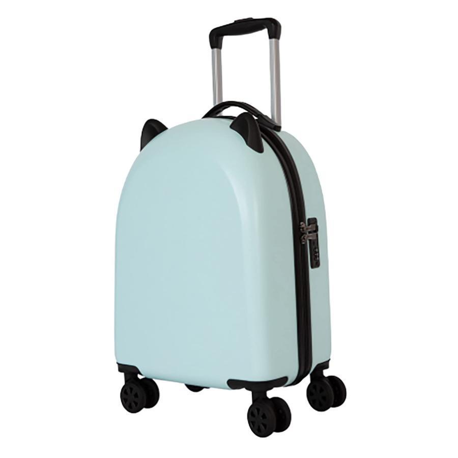 キャリーケース スーツケース かわいい キャリーバッグ こども ジュニア 女の子 男の子 機内持込み 軽量 静音 ロック搭載 小型 子供 旅行 帰省 