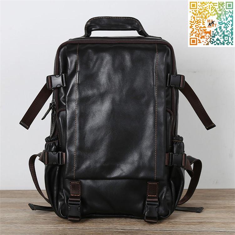 リュック　メンズ　リュックサック 本革　牛革 デイパック　ビジネス　バックパック　レザー　通勤通学　 旅行　出張　アウトドア　自転車鞄　カバン ipad 人気