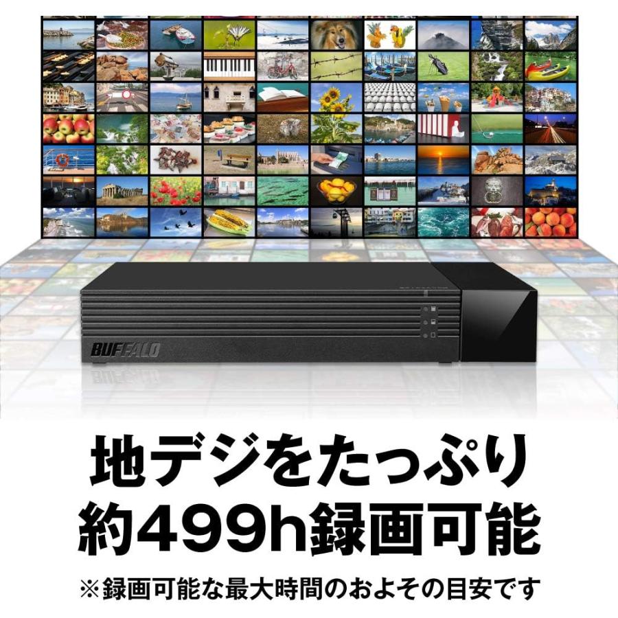 BUFFALO（バッファロー） HDV-SAM4.0U3-BKA 外付けHDD 4TB テレビ録画