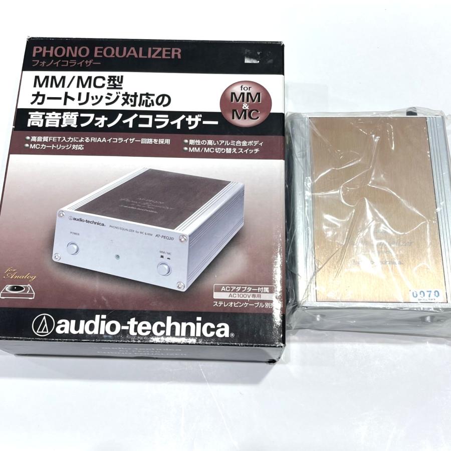 audio-Technica AT-PEQ20 / MM/MC型カートリッジ対応高音質フォノイコライザー / オーディオテクニカの画像
