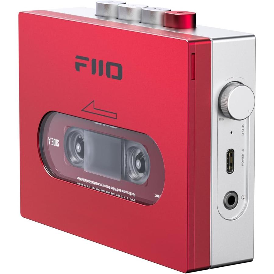 FIIO ポータブルカセットプレーヤー CP-13 レッドカラー　日本正規輸入品 FiiO、完全アナログ回路を採用したポータブルカセットプレーヤー