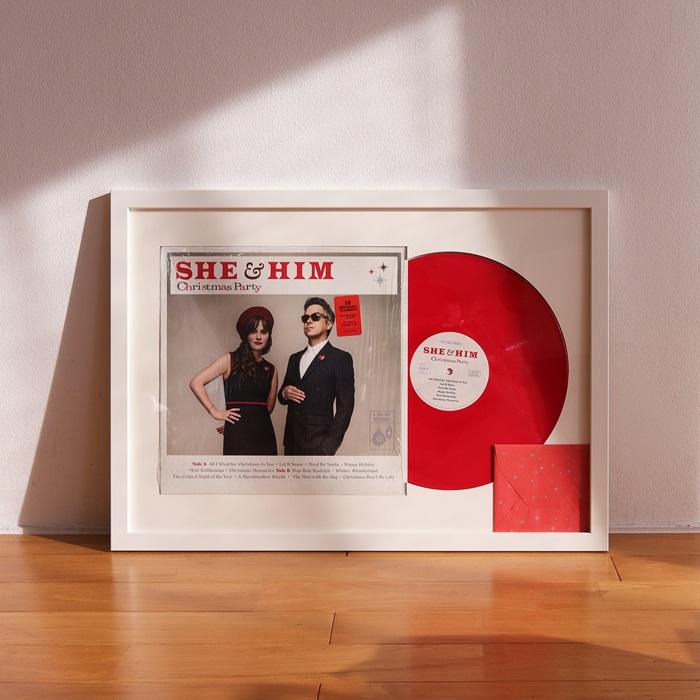 LPフレーム / combi(コンビ) ジャケットとレコード盤を一緒に