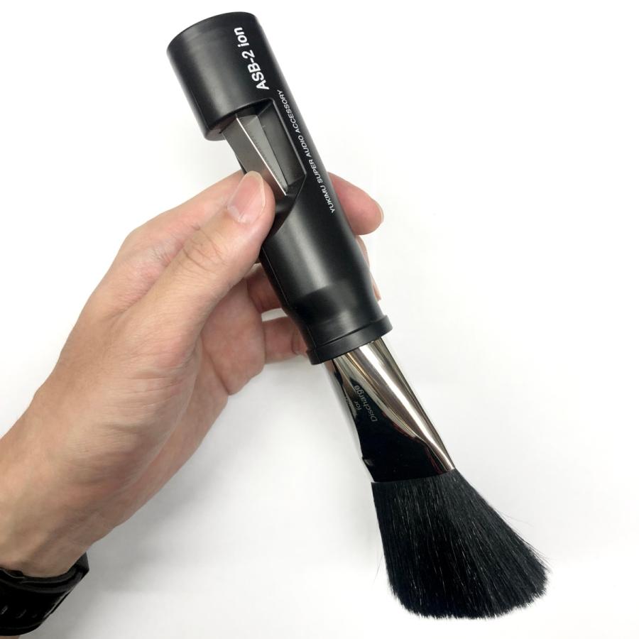 激安 YUKIMU SUPER AUDIO ACCESSORY 高性能除電ブラシ ASB-2 ION