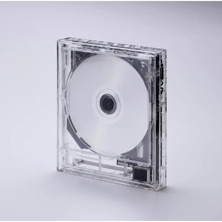 km5 / Instant Disk Audio-CP1 Clear ワイヤレス ポータブル CD