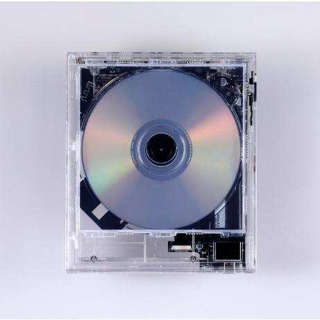 km5 / Instant Disk Audio-CP1 Clear ワイヤレス ポータブル CD