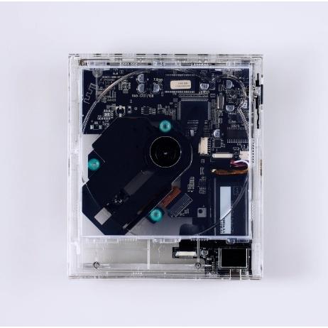 km5 / Instant Disk Audio-CP1 Clear ワイヤレス ポータブル CD