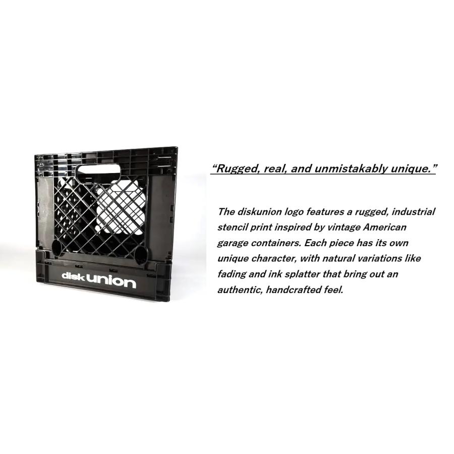 レコードクレート Record Crate DURC-01 / ディスクユニオン DISK