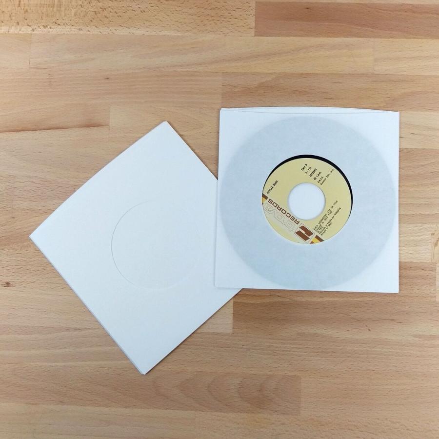 内袋 / EP(7インチ)用紙製内袋(片穴空き)25枚セット / ディスクユニオン DISK UNION / レコード保護 EP保護 レコード内袋 EP内袋|ds9-diskunion|04