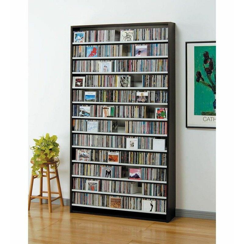 CDラック / CDストッカー CS1284 aux オークス CD収納 CD保管 収納