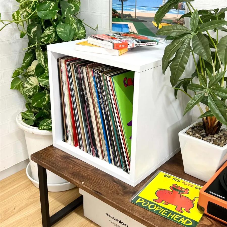 【てとぅめひ】レコード収納ラック レコードラック / ユニオンレコードラック スタンダード1BOX DULP-ST01