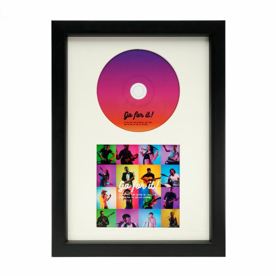 CD ディスプレイフレーム ディスク & ブックレット A4サイズ / CDフレ