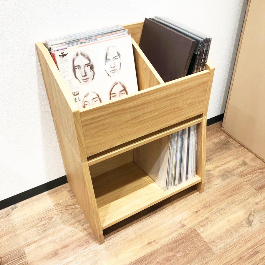 レコードラック レコードラック スタッキングラック 3段 REGULAR × REGULAR