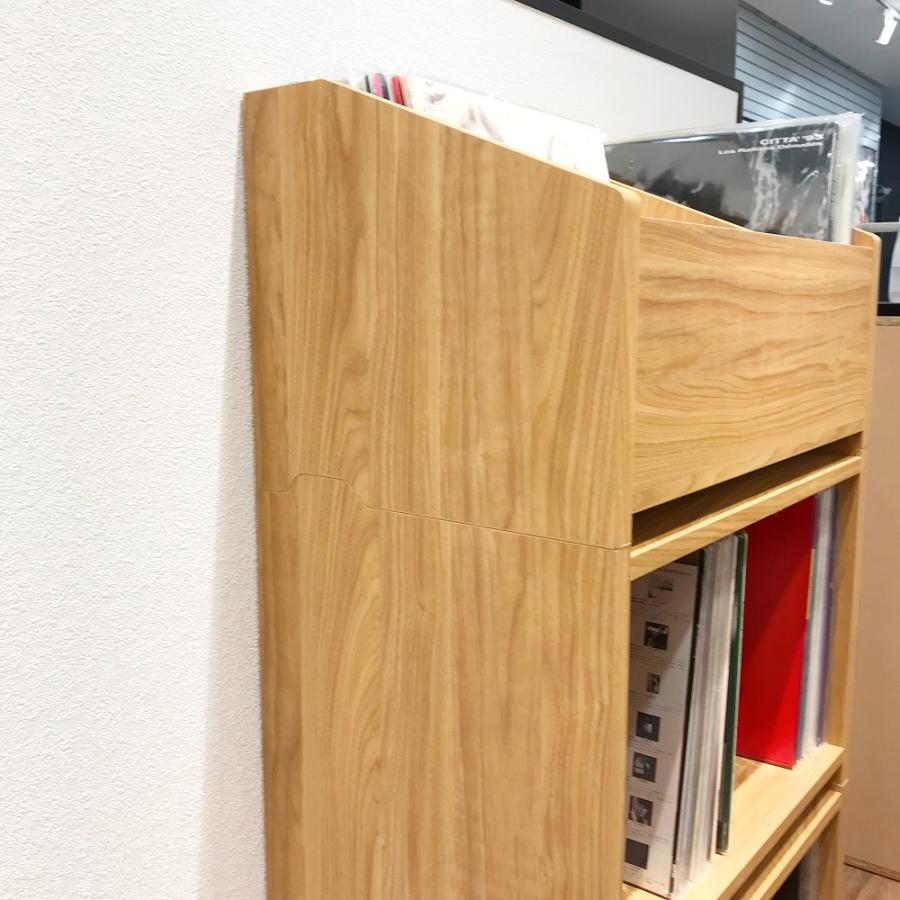 レコードラック スタッキングラック 3段 REGULAR × TOP