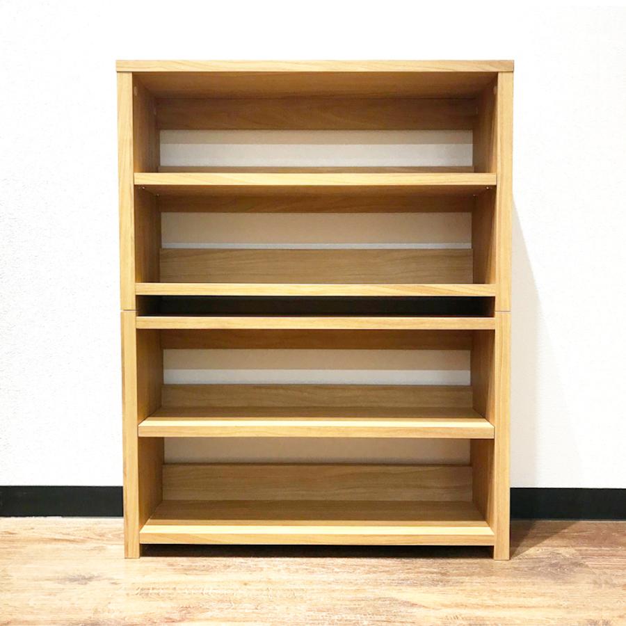 レコードラック スタッキングラック 2段 CD RACK × CD RACK FLAT / ディスクユニオン DISK UNION / CDラックの画像