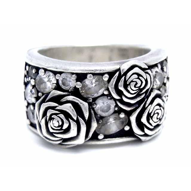 Justin Davis ジャスティンデイビス ロゼッタリング ホワイト