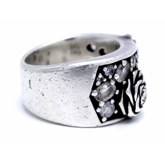 Justin Davis ジャスティンデイビス ロゼッタリング ホワイト