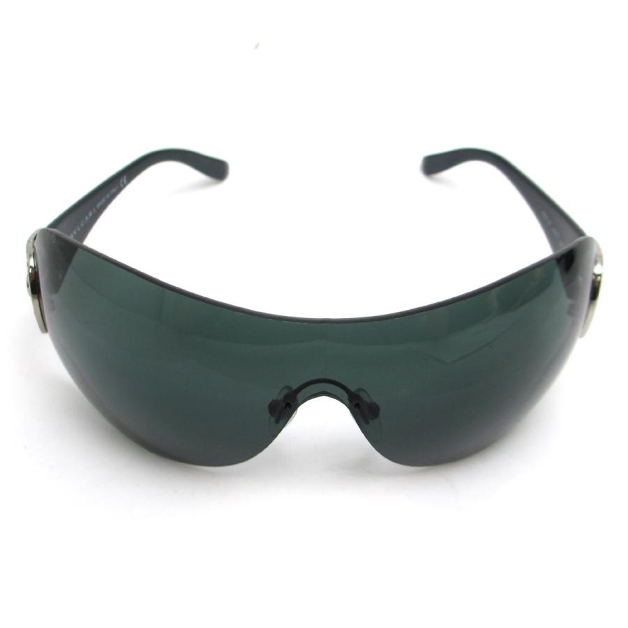 Ⴤ836ꕤ ブルガリ メガネ アンダーリムレス 黒緑 度あり BVLGARI