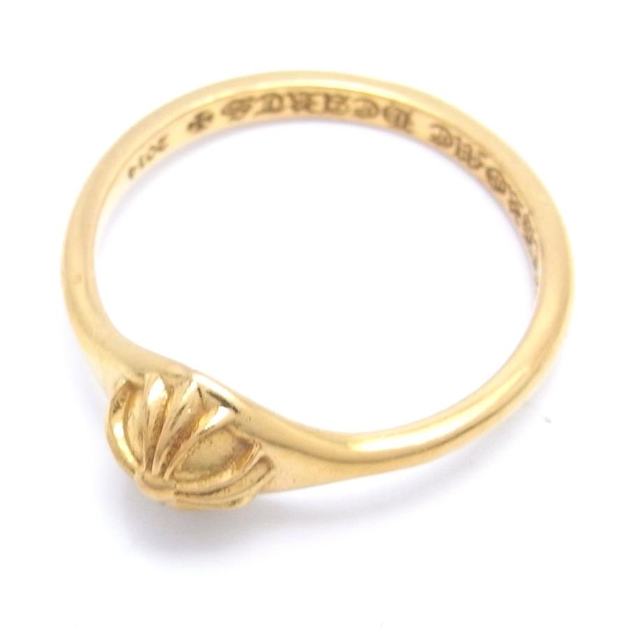 クロムハーツ バブルガムリング ミニ ハーフ クロスボール