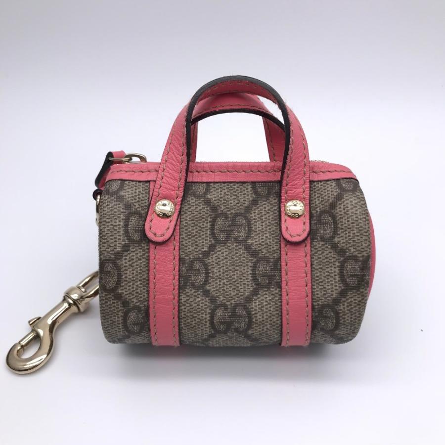 GUCCI トートバッグ キャンバスレザー グッチバック GUCCIチャーム GUCCI グッチ トートバッグ ハンドバッグ gg柄 レザー 黒