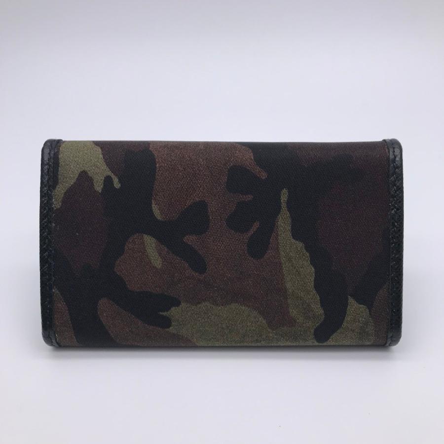 【新品】PRADA プラダ2PG222  6連キーケース　ナイロン　迷彩柄 新品】PRADA プラダ2PG222 6連キーケースナイロン迷彩柄