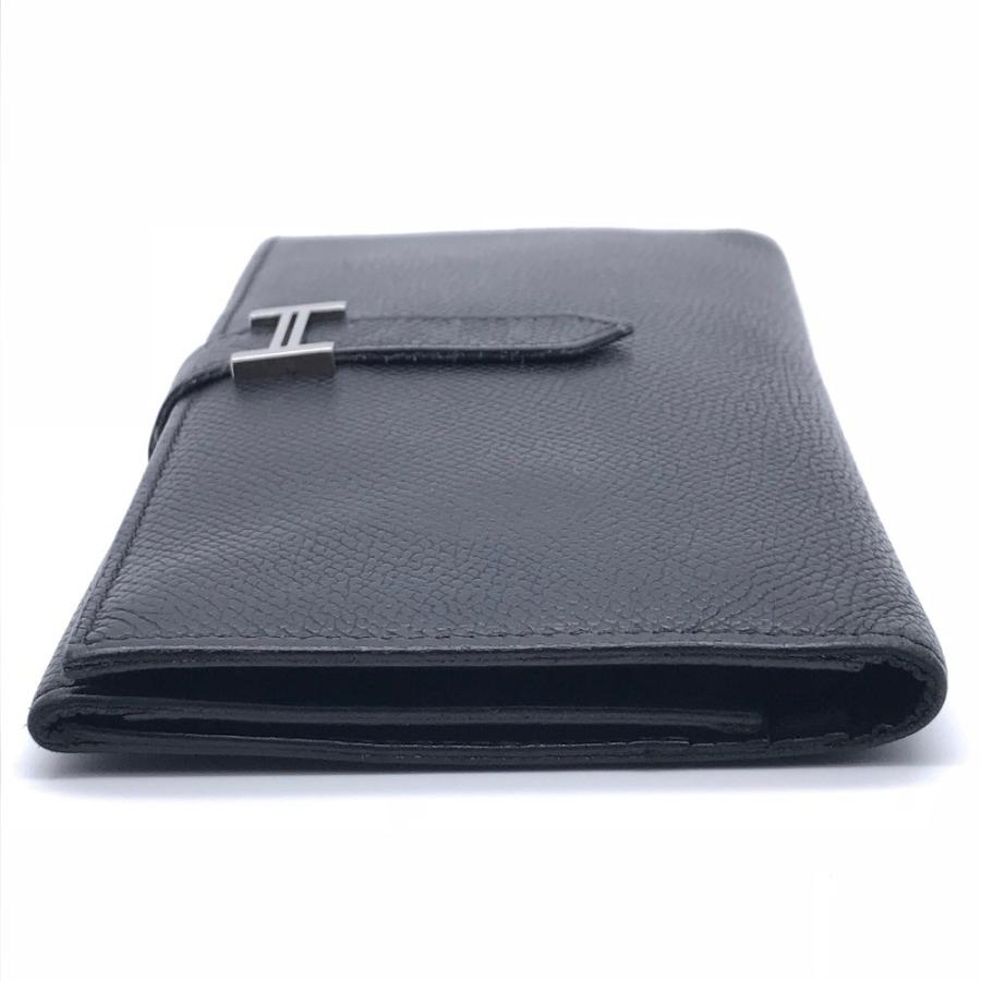 展示美品　エルメス HERMES ヴォーエプソン ベアン　長財布 高級感 HERMES 【10/15まで！ローン48回無金利】［銀座店］HERMES