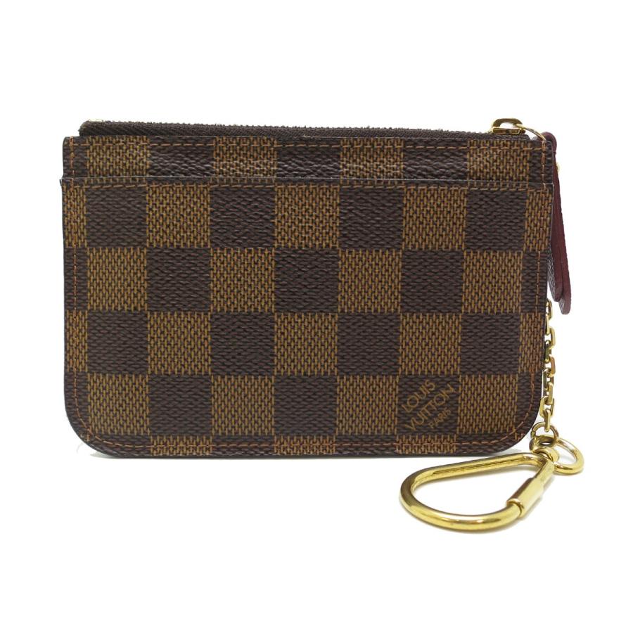 LOUIS VUITTON 攻める ルイ ヴィトン ダミエ キーリング付小銭入れ 