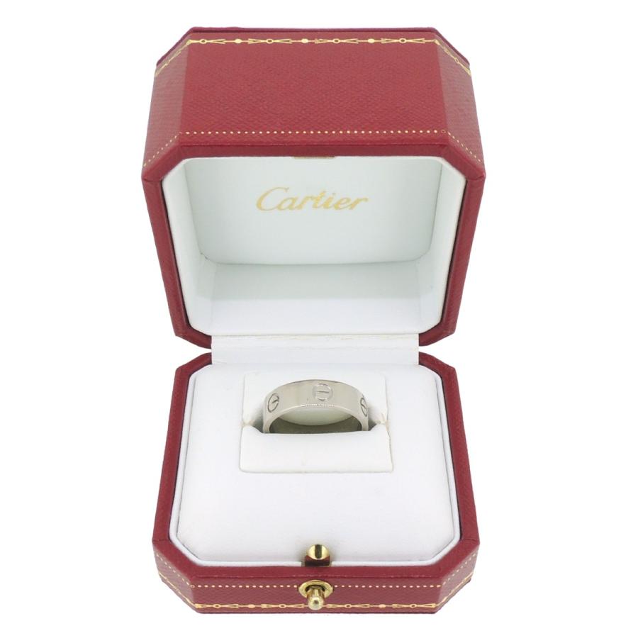 ［銀座店］CARTIER カルティエ ラブ リング・指輪 750ホワイトゴールド 19号 メンズ DH52018