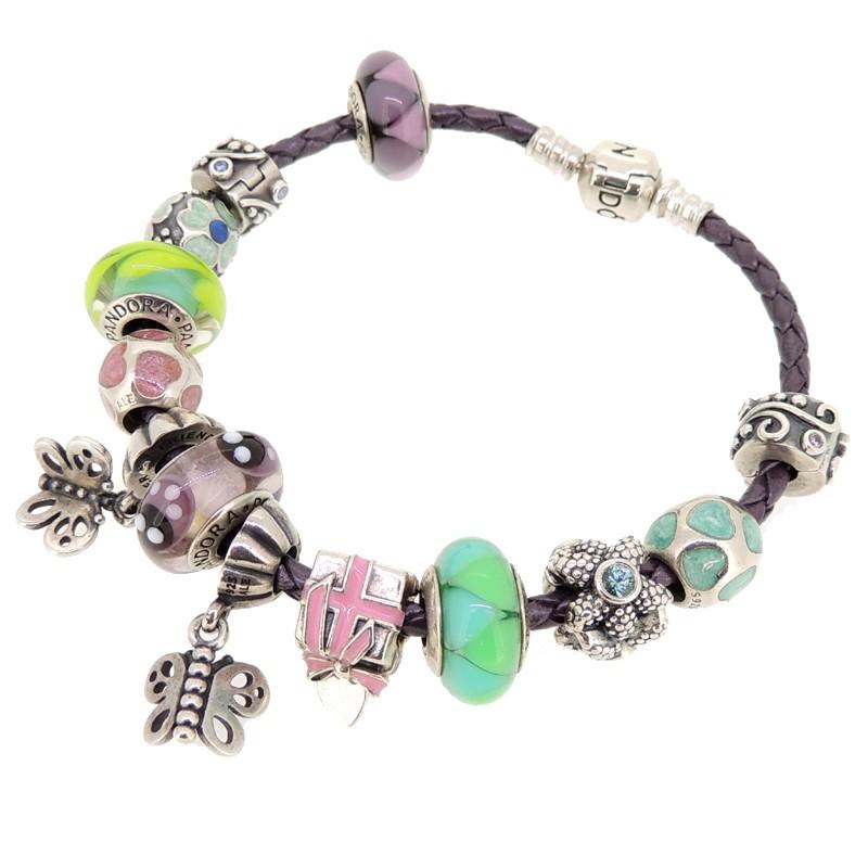 [飯能本店]PANDORA パンドラ チャーム ブレスレット シルバー925 シルバー レディース DH52950 DH52950DS