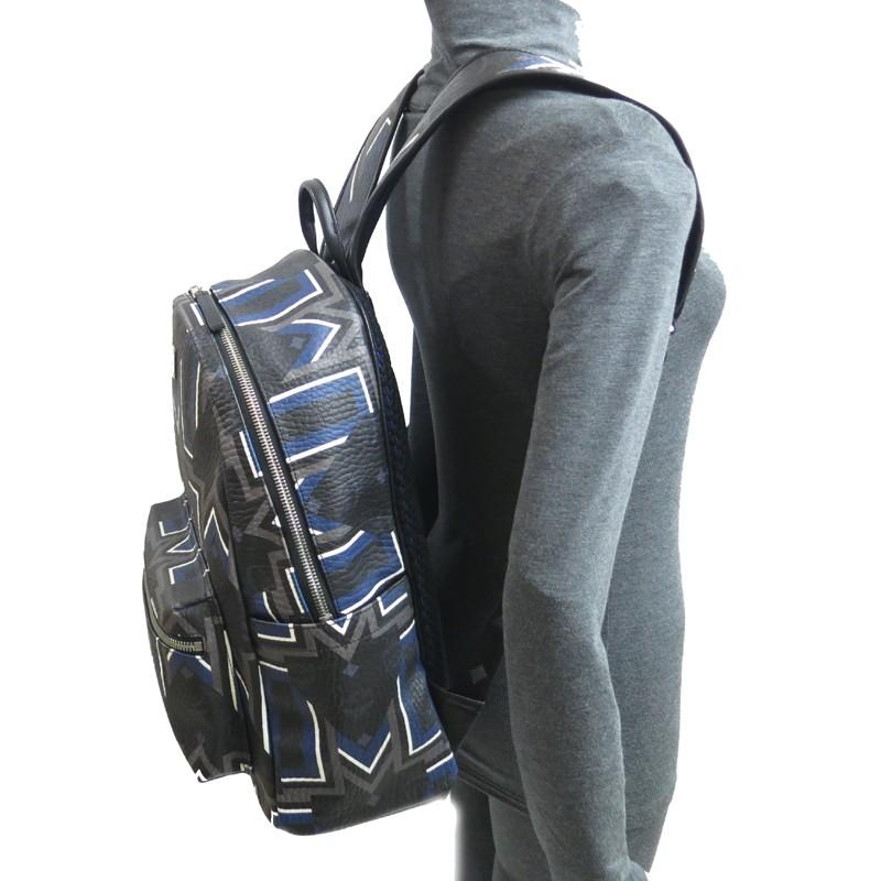 エムシーエム バックパック Mmkve53bkooy リュック デイパック レザー Mcm ブラック ブルー レディース メンズ 中古 飯能本店 Dh Dh Ds大黒屋 通販 Yahoo ショッピング