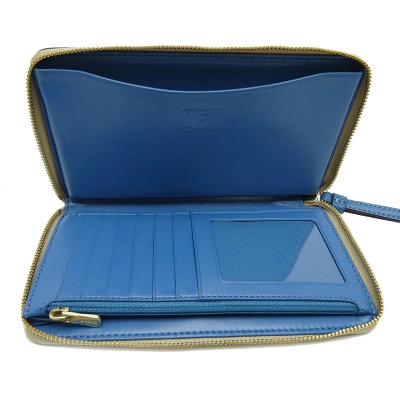 COACH コーチ シグネチャー パックマン ラウンドファスナー財布 COACH コーチ シグネチャー パックマン ラウンドファスナー財布