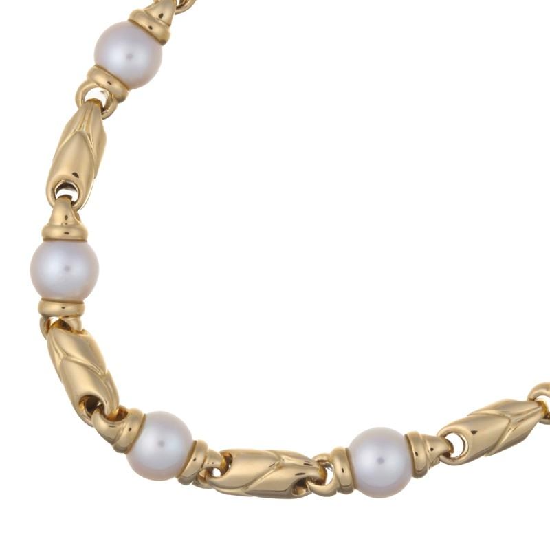BVLGARI ブルガリ パッソドッピオ パール ネックレス 750 BVLGARI ブルガリ パッソドッピオ パール ネックレス 750