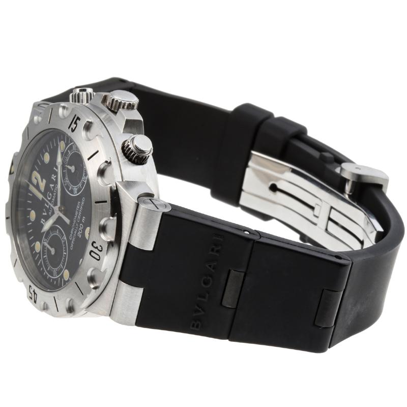 BVLGARI SC38S ディアゴノ スクーバー クロノグラフ38mm 自動巻き