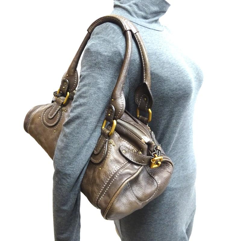 Chloe クロエ パディントン レザー ハンドバッグ 楽天市場】クロエ パディントン ハンドバッグ レザー レディース