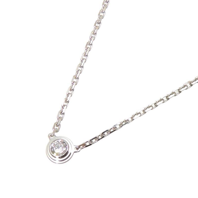 カルティエ ディアマン レジェ ドゥ カルティエ Xs ネックレス 750ホワイトゴールド Cartier レディース 中古 銀座店 Dh Dh Ds大黒屋 通販 Yahoo ショッピング