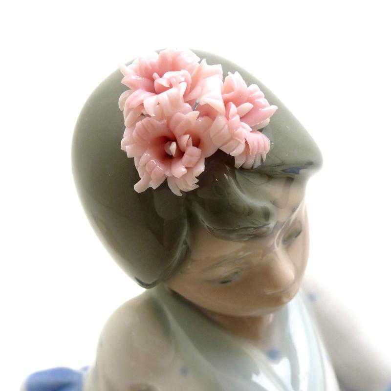 プルメリアリヤドロ【美品・箱入り】フィギュリン《リトルダンサー・ファニータ 飯能本店］Lladr リヤドロ リトルダンサー ファニータ インテリア 磁器