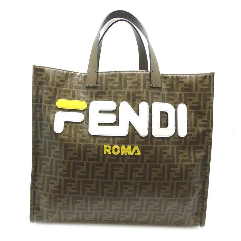 新発売 Fendi ポリエステル トートバッグ 8bh357 Firaコラボトート フェンディマニア フェンディ ブラウン 飯能本店 Dh 中古 レディース メンズ バッグ Www Affaires Sociales Gouv Cg