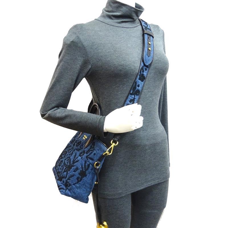 PRADA ［飯能本店］PRADA プラダ コルセール キルトデニム 2Way