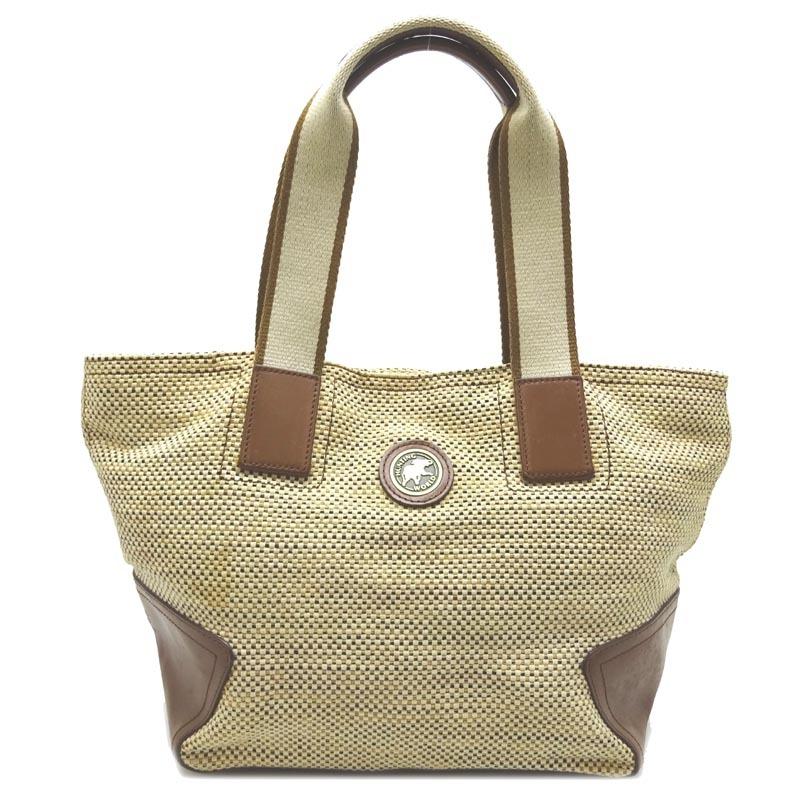 ハンティングワールド トートバッグ トートバッグ キャンバス Hunting World ベージュ ブラウン レディース 中古 飯能本店 Dh Dh Ds大黒屋 通販 Yahoo ショッピング