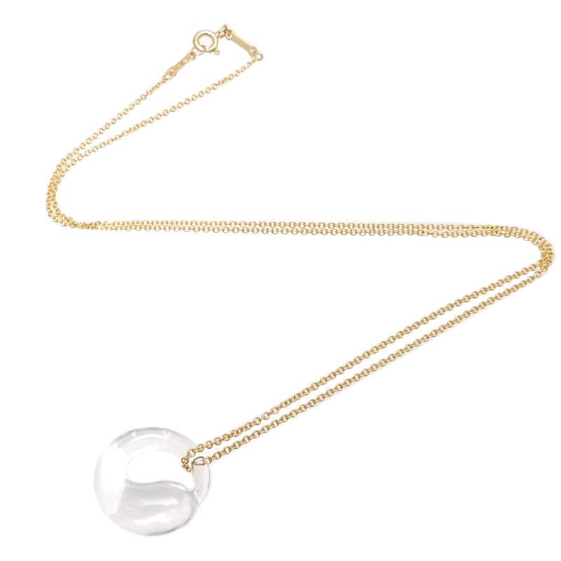 ティファニークリスタルネックレス TIFFANY&Co.（ティファニー） ［飯能本店］TIFFANY&Co. 750YG ロック