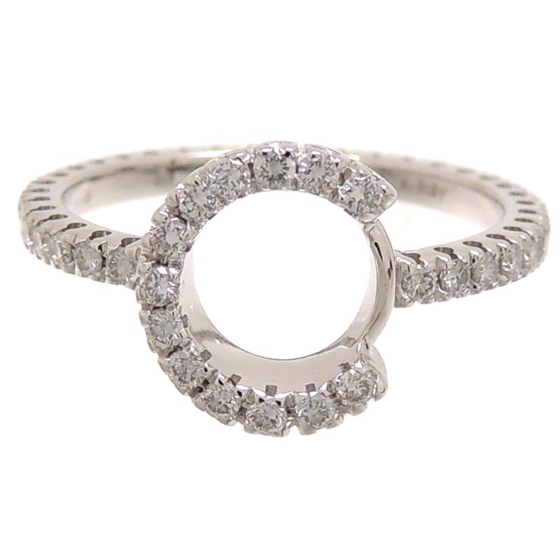 GUCCIグッチ 指輪 ダイヤモンド 6号 ピンキーリング 【公式通販】