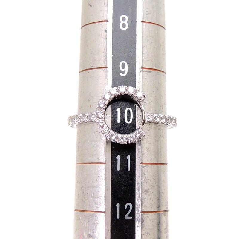 GUCCI ［銀座店］GUCCI グッチ 750WG アルファベット “C” ダイヤモンド  