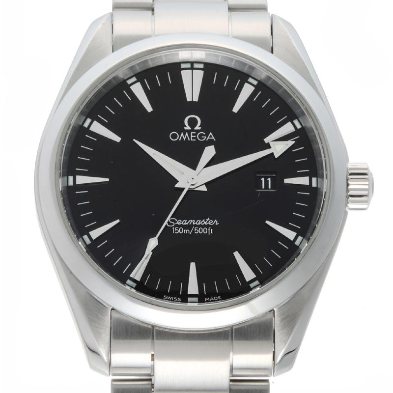 美品 オメガ 2517.50 OMEGA Seamaster 中古)OMEGA オメガ シーマスター アクアテラ クォーツ 2517.50