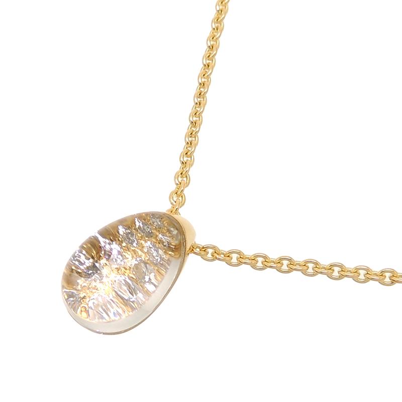 CARTIER カルティエ 750YG ミスト ダイヤモンド ネックレス