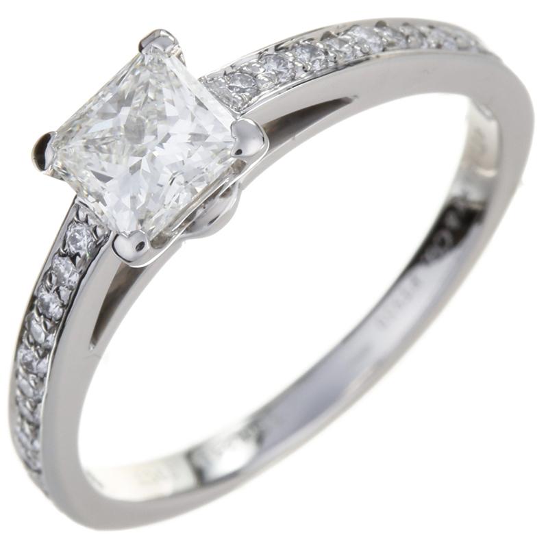 ［飯能本店］TIFFANY&Co. ティファニー グレース 0.73ct ダイヤモンド リング・指輪 Pt950プラチナ 13.5号 レディース  DH63521 :DH63521:DS大黒屋 - 通販 - Yahoo!ショッピング