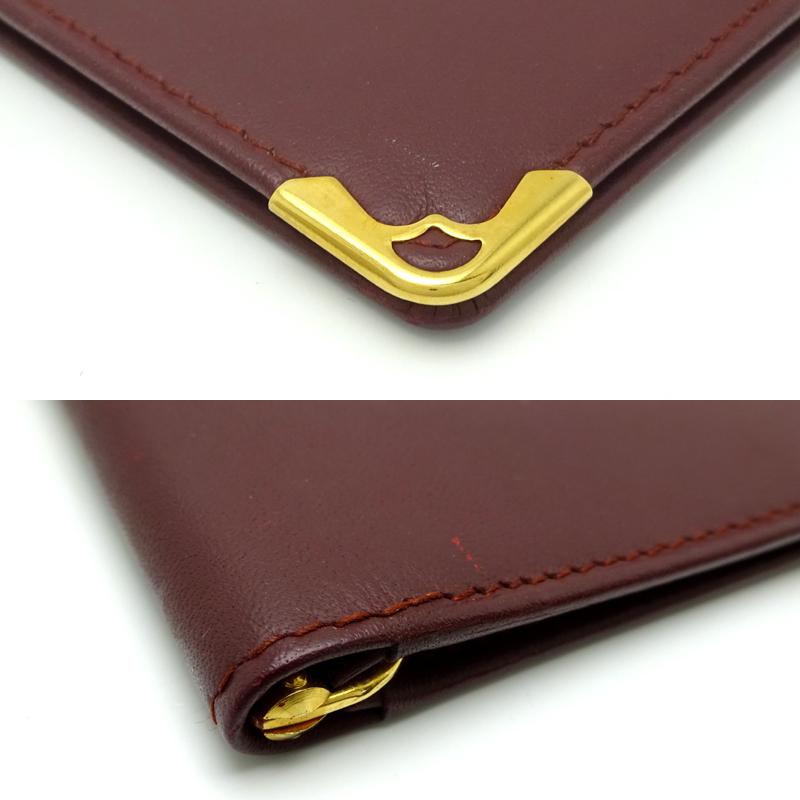 値下げしました！Cartier ブラックレザー マネークリップ 値下げしました！Cartier ブラックレザー マネークリップ 値下げ