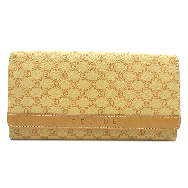✨CELINE✨ セリーヌ 長財布 マカダム CELINE(セリーヌ) macadam pattern long wallet マカダム 長財布