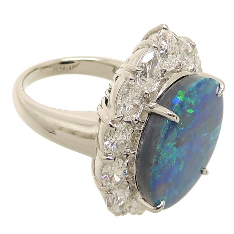 銀座店］Non Brand ノンブランド Pt900 8.48ct 天然 ブラック