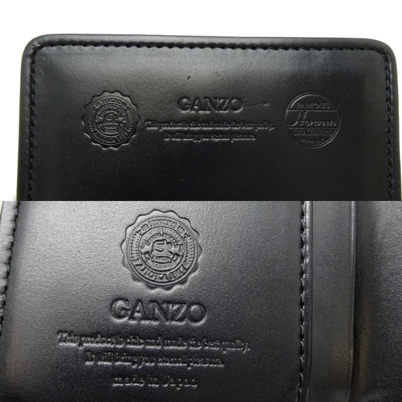 ガンゾ GH5 Lファスナー二つ折り財布 57585 二つ折り財布 カーフ ガンゾ GH5 Lファスナー二つ折り財布 57585 二つ折り財布 カーフ