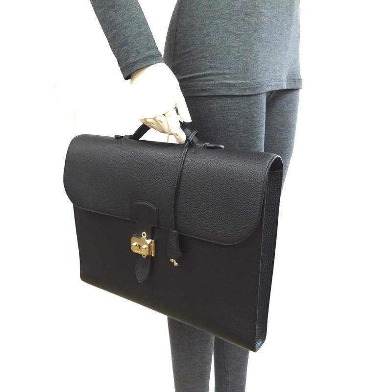 エルメス サック アデペッシュ ライト 37-1 ブリーフケース（HERMES  